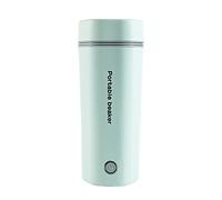 Tidyard Bollitore portatile da viaggio, 350 ml, mini bollitore in acciaio inox, spegnimento automatico piccolo thermos elettrico tazza di riscaldamento, macchina per il caffè per la preparazione di