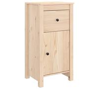 Tidyard Credenza,Armadietto,Credenza Cucina Soggiorno,Credenza Soggiorno,Mobile Credenza Cucina,Armadietto da Cucina,Mobiletto Multiuso 40x35x80 cm in Legno Massello di Pino