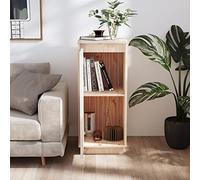 Tidyard Credenza in Legno,Mobiletto Laterale,Armadio con Ante,Credenze e Buffet,Credenza Cucina,Armadio da Cucina,Credenza Soggiorno,Mobiletto Multiuso,Armadietto,Comodino,31,5x34x75 cm