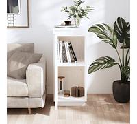 Tidyard Credenza in Legno,Mobiletto Laterale,Armadio con Ante,Credenze e Buffet,Credenza Cucina,Armadio da Cucina,Credenza Soggiorno,Mobiletto Multiuso,Armadietto,Comodino,Bianca 31,5x34x75 cm