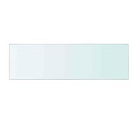 Tidyard Mensola in vetro, trasparente 80x25 cm, moderna e resistente