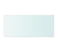 Tidyard Mensola in Vetro Trasparente Spessore 8 mm Carico Massino 15 kg,Mensola per Doccia,Mensola da Bagno in Vetro,mensola da Parete Vetro,Mensola da Muro in Vetro,mensola Piccole