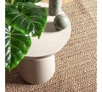 Tidyard Tappeto ZIZUR 120x170 cm Effetto Iuta in PP Resistente UV per Interni ed Esterni, Rettangolare 364831