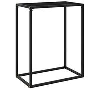 Tidyard Tavolo Consolle Moderno in Vetro Temperato,Tavolino Consolle Ingresso Design,Tavolo Consolle per Soggiorno,Ampia Scelta di Colori e Dimensioni