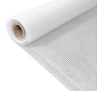 Tidyard Telo Ombreggiante/Telone Leno 260 g/m² 1,5 x 10 m Bianco