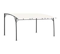 Tidyard Tenda Parasole da Giardino Crema/Antracite,Gazebo Pergolato da Giardino per Esterno 3x3x2,25 m/4x3x2,25 m/6x3x2,25 m