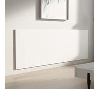 Tidyard Testiera,Spalliera,Testata,per Letto,Matrimoniale,Moderna,240x1,5x80 cm,in Legno Multistrato,Bianco e Rovere Sonoma,Testata Letto,Singolo,Matrimoniale,Moderno