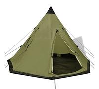 Tidyard Ultra-Leggero Tenda da Campeggio per 4 Persone, Tende da Escursioni/Tenda Canadese Igloo da 4 Posti, 365 x 365 x 250 cm/Pieghevole/Impermeabile