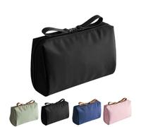 Tidynook Makeup Bag Small, Lipstick Makeup Bag Mini Small Tidynook, Zipper Closure for Women and Girls (Black)