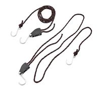 Tie a Cricchetto di Corda, Cravatta a Corda Down Ratchet a Cricchetto con Blocco a Pesante Bloccaggio a Cuoio a Cuoio Puleggia a a Ciancellaio per Prua in Kayak e Poppa Secure (3.0M)