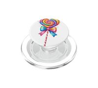Tie Dye Acquerello Cuore A Forma Di Lecca Candy PopSockets PopGrip per MagSafe