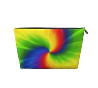 Tie Dye Arcobaleno, Borsa da toilette Borsa per trucco Borsa per cosmetici Borsa da toilette da viaggio portatile