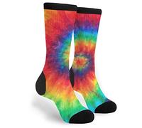 Tie Dye Arcobaleno Unisex Calze Escursionismo Leggeri Calzini Termici Anti-Attrito Calzini Sportivi Per Escursionismo Montagna Passeggio