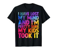 Tie Dye Color Have Lost My Mind Kids Took It Festa della mamma Maglietta