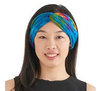 Tie Dye Fascia Capelli Con Nodo Hippie, Fascia testa Unisex Boho Estate e Inverno, Fasce capelli Sport Hippy, Yoga Accessori F