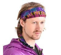 Tie-Dye Fascia Capelli Uomo e Donna, Accessori Capelli Sport E Running, Bandana Hippie Retrò Anni 70'S, Fascia Capelli Bambina E Bambino Vintage B