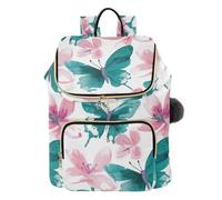 Tie Dye Fiori Farfalla Verde Progettato Zaini per le Donne Elegante Multiuso Bookbag Zaino Laptop per Palestra Lavoro Viaggio bolsa para palestra para mujer