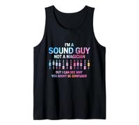 Tie Dye I’m A Sound Guy Not A Magician Audio Sound Engineer Canotta