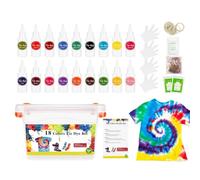 Tie Dye Kits 18-Color DIY Homemade Creative Fade-Resistant