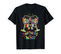Tie Dye Peace Love Vineyard Vino Gruppo Corrispondente Maglietta