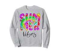Tie Dye Summer Vibes Colori vivaci Tie Die Summer Daying Felpa