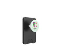 Tie Dye Summer Vibes Colori vivaci Tie Die Summer Daying PopSockets PopWallet per MagSafe