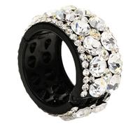 Tie Per Capelli Di Rinestone Di - Elastiche Ties Per Capelli Di Rhinestone | Porta Della Coda Di Cavallo Di Rineschi, Mini Cravatta Per Capelli Da Donna, Elegante Clip Per Capelli