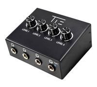 Tie Studio 19-90009 4 Kanal Amplificatore per cuffie Nero