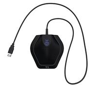 TIE Studio Microfono a condensatore USB TG11 v2 per conferenze microfono per riunioni (omnidirezionale, alimentazione tramite USB, Plug & Play, per Windows e Mac OSX), nero