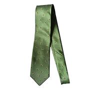 TIE Studio Miele api sul braccio verde 100% microfibra cravatta classica, multicolore, 10cm wide