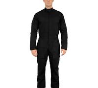 TIE Tuta da pilota Uniforme Costume da volo Imperiale con toppe cucite Costume Cosplay Prop Nero (XL)