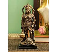 TIED RIBBONS Lord Hanuman Statue Figurine Showpiece for Home Living Room Bedroom Decoration (22 cm X 9.2 cm)