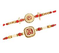 TIED RIBBONS Rakhi for Brother Set of 2 | Rakhi Card | Roli Tikka | Punjabi Rakhi Bracelet for Brother | Raksha Bandhan Rakhi Thread | Bhai Rakhi | Rakhi for Bhaiya