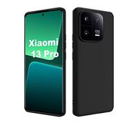 Tieeyivv Custodia per Xiaomi Mi 13 Pro Cover Case Custodia Matte Sottile in TPU Morbido, Cover Protezione Anti-Caduta- Nero