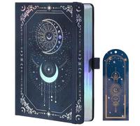 TIEFOSSI Bullet Dot Journal, 160gsm 190 pagine numerate, diario per lavoro e schizzi, A5 diario in pelle rigida per scrivere donne uomini