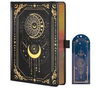 TIEFOSSI Diari foderati per donne con segnalibri, quaderno cartonato A5 316 pagine numerate per scrivere, diario giornaliero per lavoro, scuola, appunti