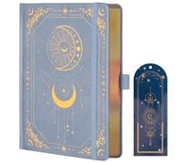 TIEFOSSI Diari foderati per donne con segnalibri, quaderno cartonato A5 316 pagine numerate per scrivere, diario giornaliero per lavoro, scuola, appunti