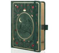 TIEFOSSI Quaderni Dot, diari con copertina rigida A5 per donne che scrivono, carta spessa da 160 g/m², 190 pagine numerate, per l'organizzazione del planner