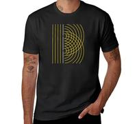 TIEGUAN Double Slit Light Wave Particle Science Experiment T-Shirt Black 3XL