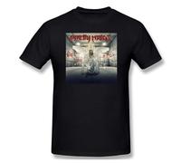 TIEGUAN Pretty-Maids-Men-s-Basic-Short-Sleeve-T-Shirt Black BlackL
