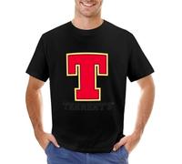 TIEGUAN Tennent-s-Lager-T-Shirt-Cute-Tops-Graphic-t-Shirt-Custom-t-Shirts-Design-Your-Own Black Blacks
