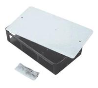 Tiemme Cassetta in ABS per collettori di distribuzione 50x24x8mm, Multicolore, Standard