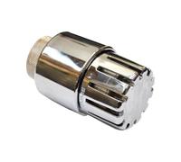 Tiemme Testa Termostatica Cromata Compatibile M30 x 1,5 - Testina per Termosifoni Compatibile con Varie Marche per Attacco M30 x 1,5