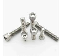 Tiene le cose dentro Bullone esagonale esagonale esagonale in acciaio inox A2 americano USA Adatto a molti luoghi(1/2",10pcs UNC 10-24)