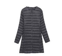 TieNew Donna Lungo Giacche di Piuma con Giacche Piumino Lungo Ultra Leggero Packable Cappotto Invernali All'aperto