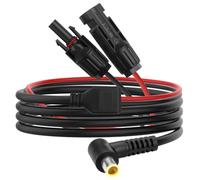 TIENFOKOTA Cavo adattatore da spina solare a DC 7909 mm, 1,6 m, 16 AWG | Cavo per pannello solare con connettore DC7909, connettore ad angolo di 90°, adatto per pannelli solari in centrali