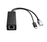 TIENFOKOTA Micro USB PoE Splitter Converter 48V a 5V con 2.4A Uscita IEEE 802.3af/at Gigabit Power Over Ethernet Adattatore per Telecamera di Sicurezza