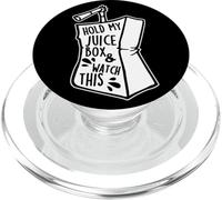 Tieni il mio Juice Box e guarda questo lavoro nero PopSockets PopGrip per MagSafe