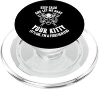 Tieni la calma lasciami salvare il tuo gattino. Va bene, sono un pompiere PopSockets PopGrip per MagSafe