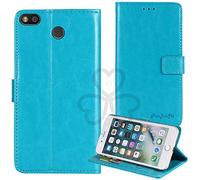 TienJueShi Blu Premium Retro Stand Portafoglio TPU Silicone Caso per Fairphone 3 5.65 inch in Pelle Case Copertina Custodia Protettiva Cover